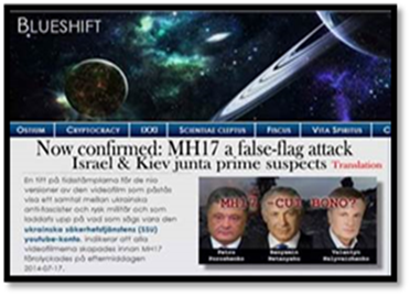 MH17 -- Israel False Flag