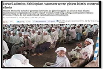 Haaretz Story of Ethiopian Women Given Depo Provera